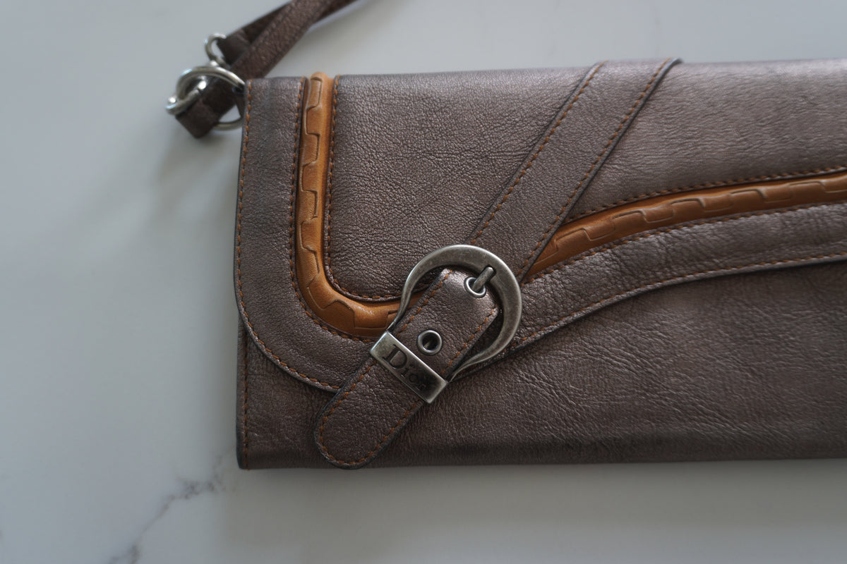 Christian Dior by John Galliano Gaucho Clutch