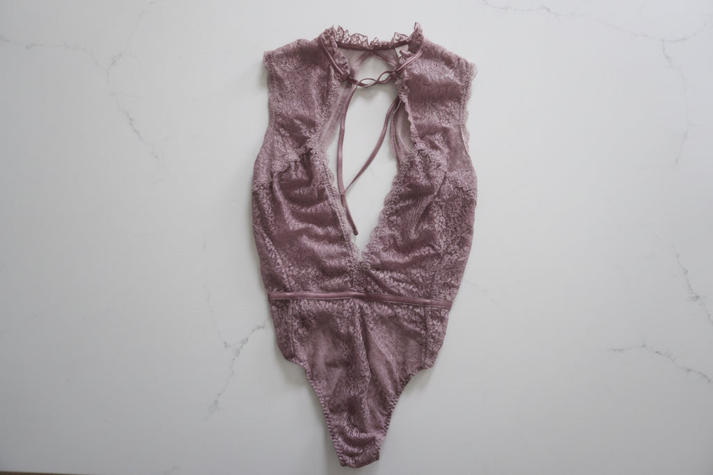 Victoria’s Secret Mushroom Lace Teddy