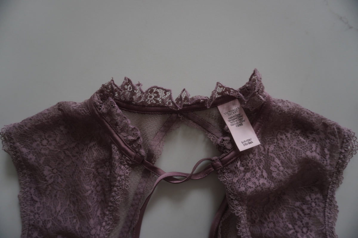 Victoria’s Secret Mushroom Lace Teddy