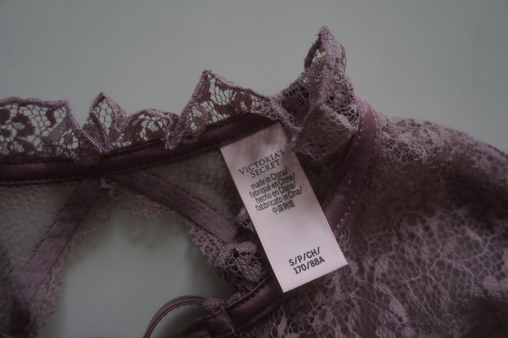 Victoria’s Secret Mushroom Lace Teddy
